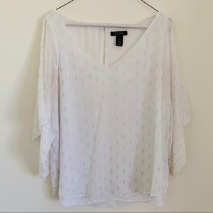Women’s White House | Black Market kimono top